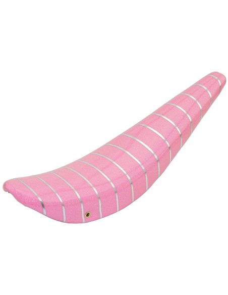 26 Banana Saddle Sparkle/Pink W/Silver Stripe.